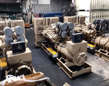 东南亚某金矿项目（康明斯配33474蒙特卡罗10台1000KW发电机）